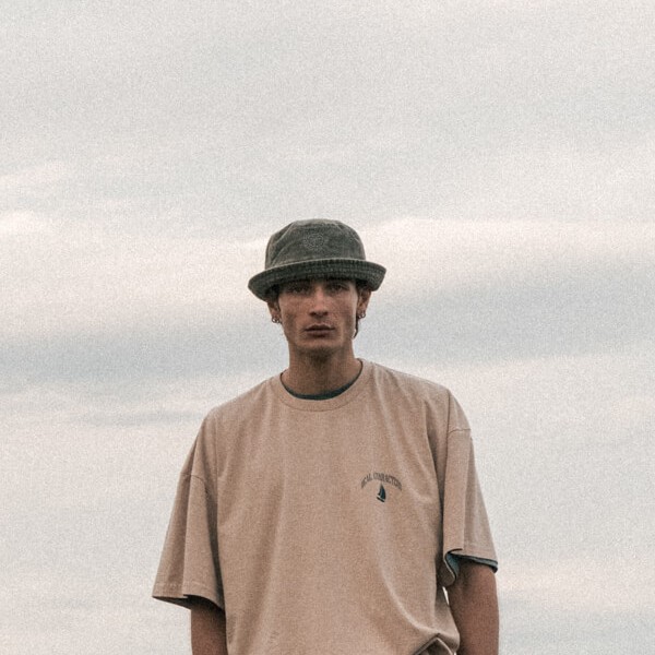 Palm Bucket Hat, Washed Olive - Image 2